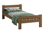 Postel z masivu VitBed 90x200cm Kenta dub s roštem
