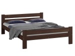 Postel z masivu VitBed 160x200cm Kenta ořech s roštem