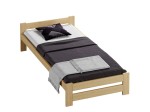 Postel z masivu VitBed 90x200cm Ran borovice s roštem + Matrace Niobé 90x200