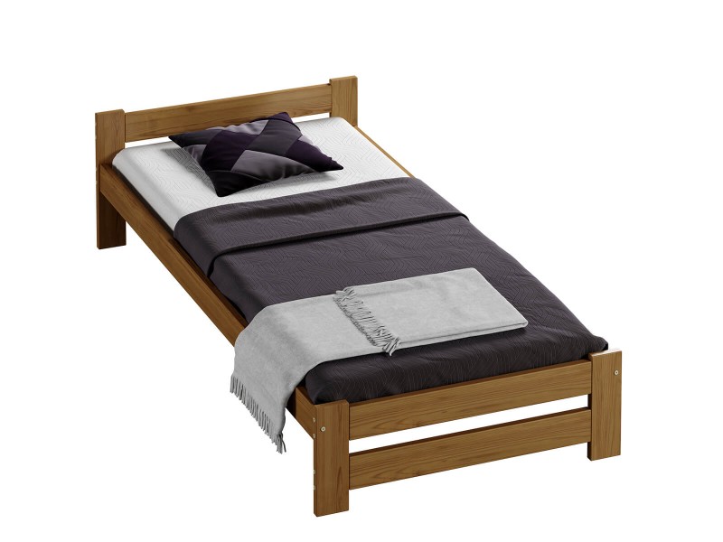 Postel z masivu VitBed 90x200cm Ran dub s roštem