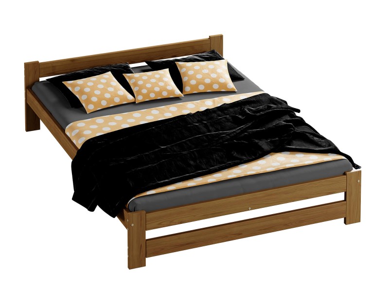 Postel z masivu VitBed 160x200cm Ran dub s roštem