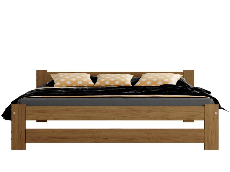 Postel z masivu VitBed 160x200cm Ran dub s roštem + Matrace Niobé 160x200