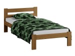 Postel z masivu VitBed 90x200cm Akio dub s roštem