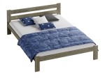 Postel z masivu VitBed 120x200cm Akio lanýžový dub s roštem