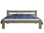 Postel z masivu VitBed 140x200cm Akio lanýžový dub s roštem
