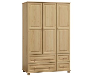 Šatní skříň 3Dč3 šířka 120 borovice