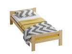 Postel z masivu VitBed 90x200 Fumi borovice s roštem + Matrace Kassandra 90x200