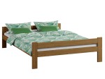 Postel z masivu VitBed 160x200 Fumi dub s roštem
