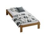 Postel z masivu VitBed 90x200 Anzu dub s roštem