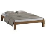 Postel z masivu  VitBed 140x200 Anzu dub s roštem + Matrace Karatos 140x200