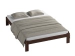 Postel z masivu VitBed 160x200 Anzu ořech s roštem + Matrace Karatos 160x200