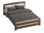 Postel z masivu 180x200 Saša dub s roštem