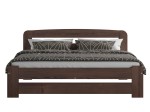 Postel z masivu 140x200 Saša ořech s roštem