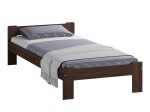 Postel z masivu 90x200 Jasněna ořech s roštem