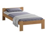 Postel z masivu 90x200 Jasněna olše s roštem