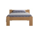 Postel z masivu 90x200 Jasněna olše s roštem