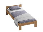 Postel z masivu 90x200 Jasněna olše s roštem
