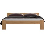 Postel z masivu 180x200 Jasněna olše s roštem