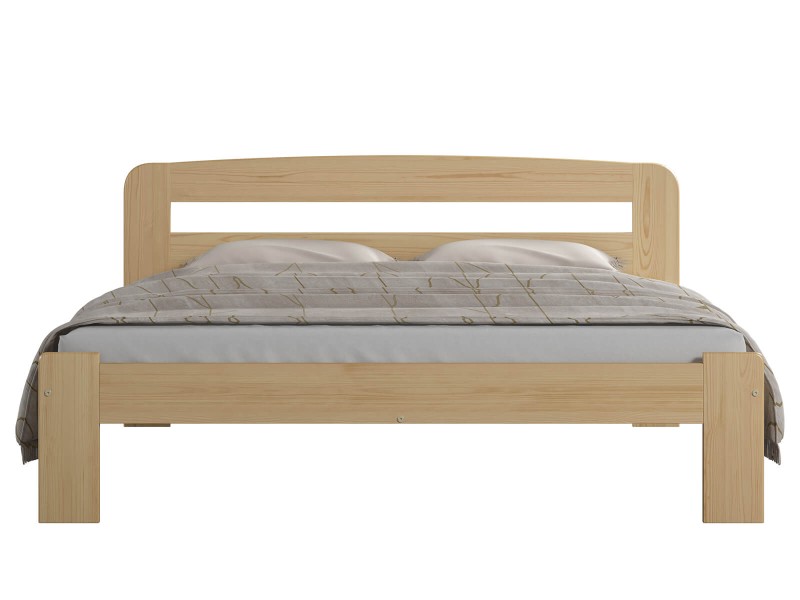 Postel z masivu 120x200 Marcelína borovice s roštem