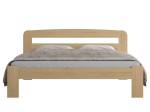 Postel z masivu 180x200 Marcelína borovice s roštem