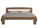 Postel z masivu 160x200 Marcelína dub s roštem