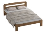 Postel z masivu 180x200 Marcelína dub s roštem