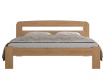 Postel z masivu 160x200 Marcelína olše s roštem