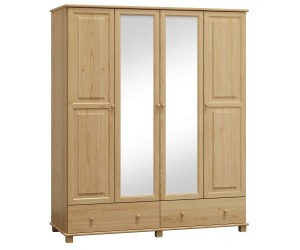Šatní skříň 4Dč3 šířka 160 borovice