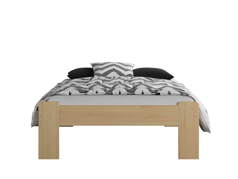 Postel z masivu 90x200 Adéla borovice s roštem