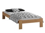 Postel z masivu 90x200 Adéla olše s roštem