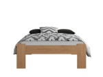 Postel z masivu 90x200 Adéla olše s roštem