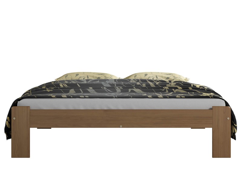 Postel z masivu 120x200 Adéla dub s roštem