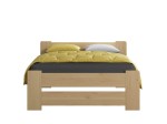 Postel z masivu 90x200 Euro borovice s roštem