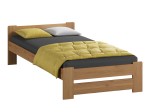 Postel z masivu 90x200 Euro olše s roštem