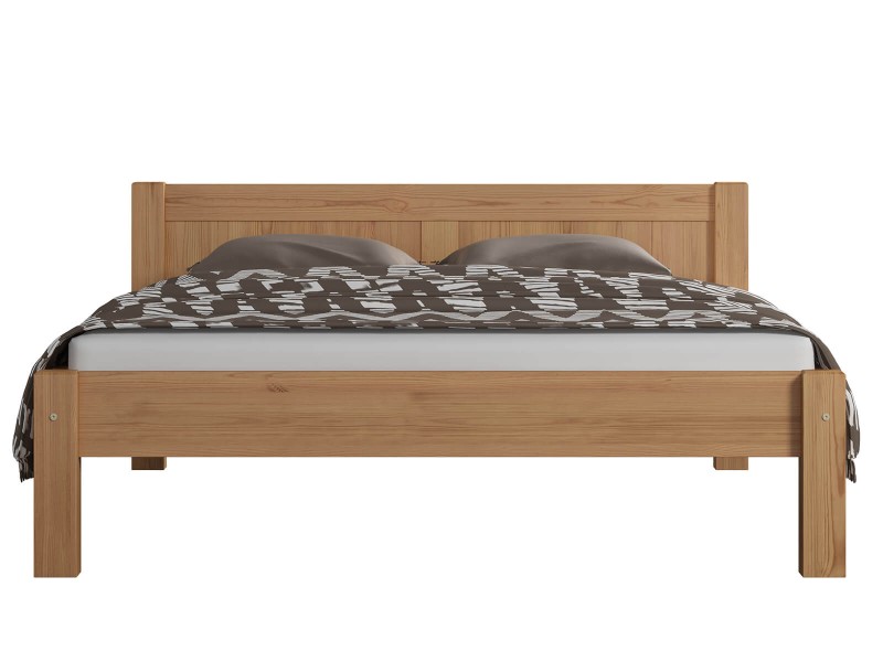 Postel z masivu  160x200 Viktoria olše s roštem