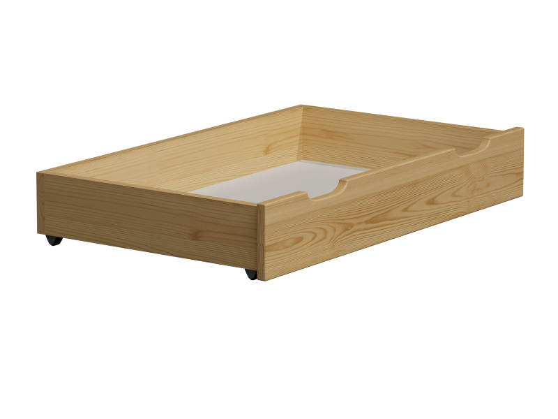 Šuplík pod postel 98 cm borovice