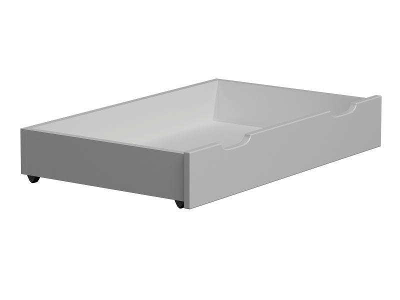 Borovice šuplík pod postel 98 cm bílý