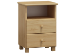 Noční stolek Katka S2 borovice