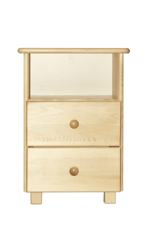 Noční stolek Katka S2 borovice