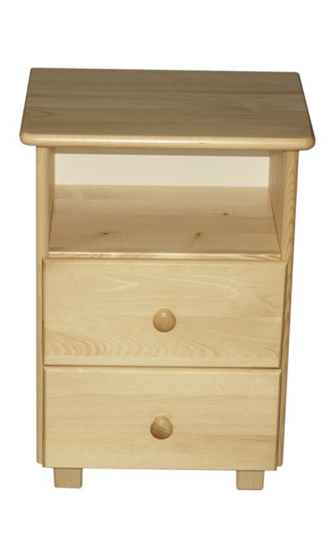 Noční stolek Katka S2 borovice
