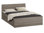 Postel 160x200 DM1 lanýžový dub s roštem