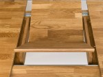 Dubový skládací stůl 170/210x90 Bergen intenzivní olej