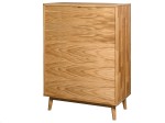Dubová komoda 2S 2D Bergen intenzivní olej