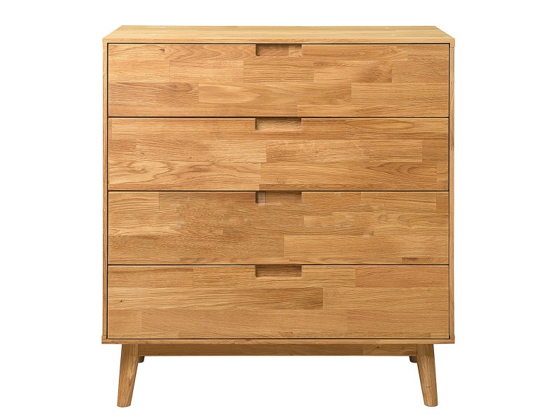 Dubová komoda 4S nr 1 Bergen intenzivní olej