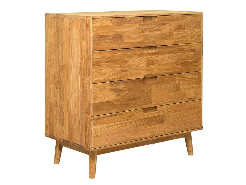 Dubová komoda 4S nr 1 Bergen intenzivní olej