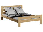 Postel z masivu 120x200 Neli borovice  s roštem