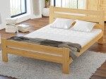 Postel z masivu 160x200 Neli borovice s roštem