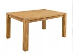 Rustikální dubový stůl 90x160-260 cm Falun olej intenzivní