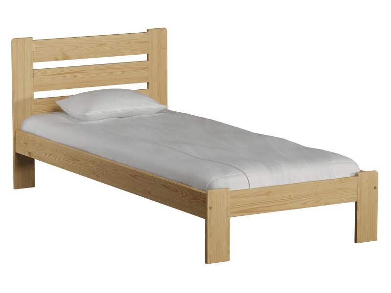 Postel z masivu 90x200 Eliza borovice s roštem