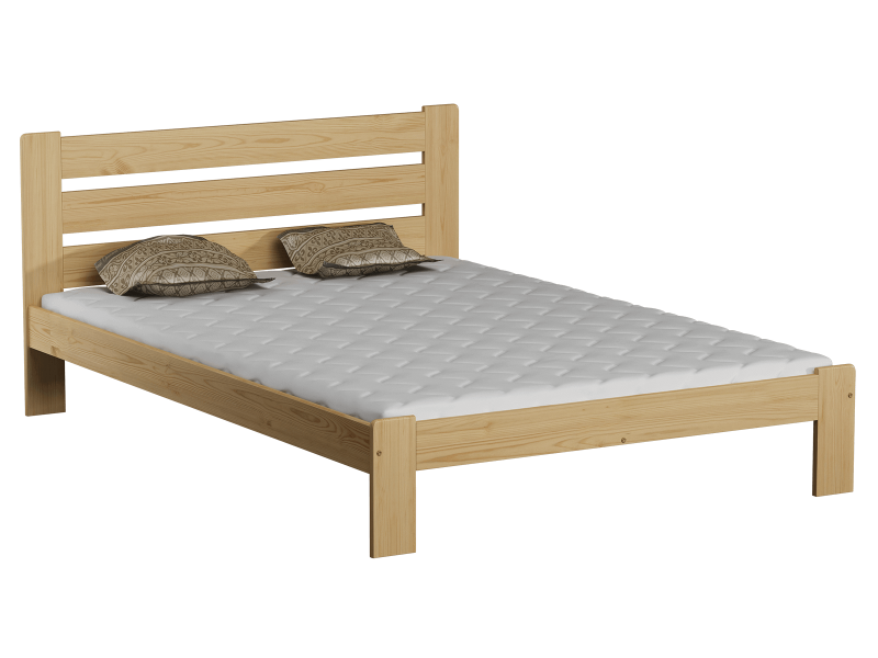Postel z masivu 120x200 Eliza borovice s roštem
